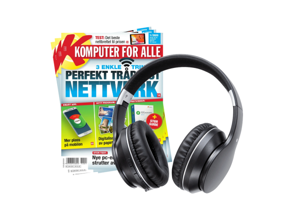 Air Sonic Bluetooth-hodetelefoner og Komputer for alle