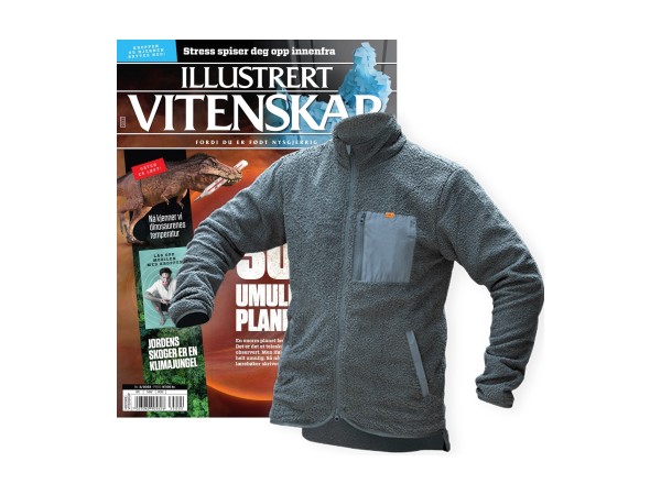 Fleecejakke og Illustrert Vitenskap
